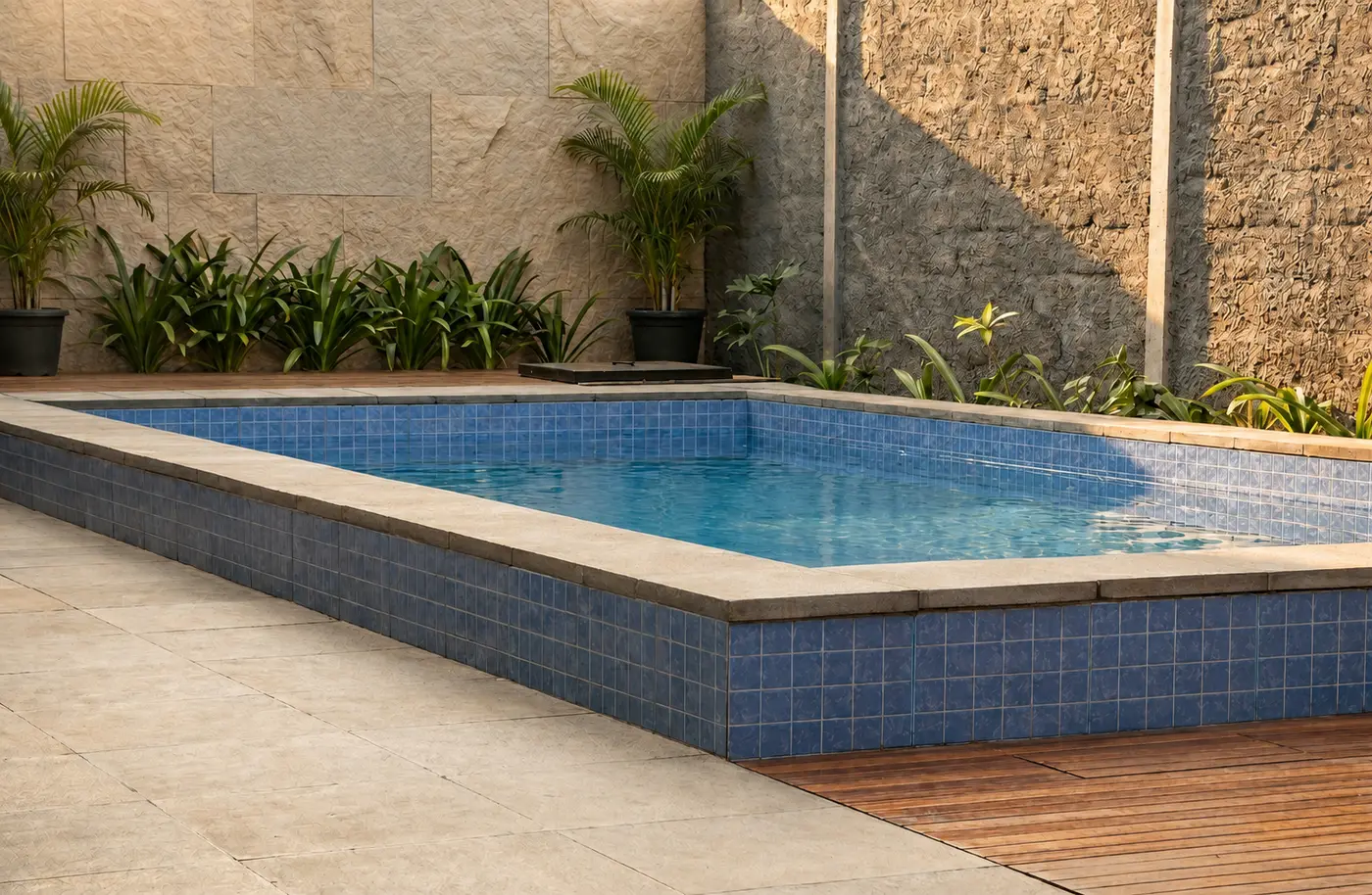Private swimming pool